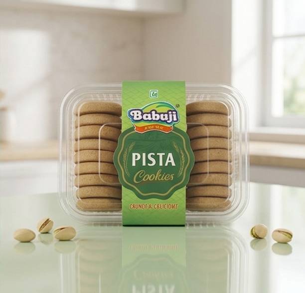 Babuji BABU JI PISTA COOKIES_PC56 Cookies Biscuit