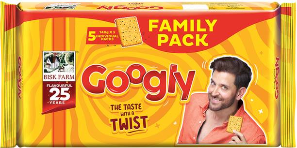 BISK FARM Googly Sweet & Salty Biscuit