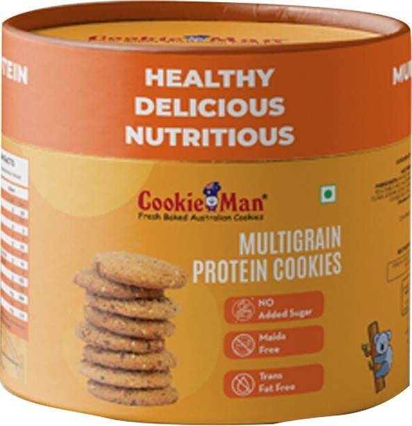 Cookieman Sugar Free Protein Cookies | Healthy Cookies Biscuit