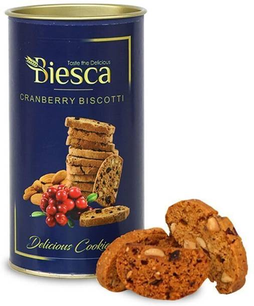 Biesca Premium Handmade Cranberry Biscotti Cookies with Butter Delicious and Crunchy Biscotti Biscuit