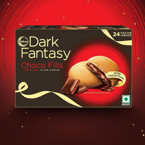 Sunfeast Dark Fantasy Choco Fills Cream Filled Biscuit