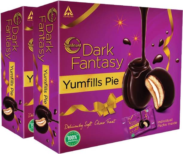Sunfeast Dark Fantasy Yums Pie Cream Filled Biscuit