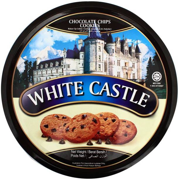 White Castle Chocolate Chips Cookies 400 gm Cookies