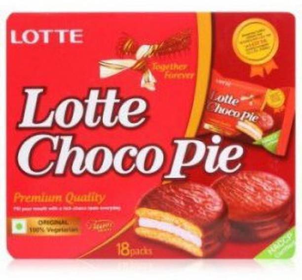 Lotte ChocoPie-18Pcs Cookies Biscuit