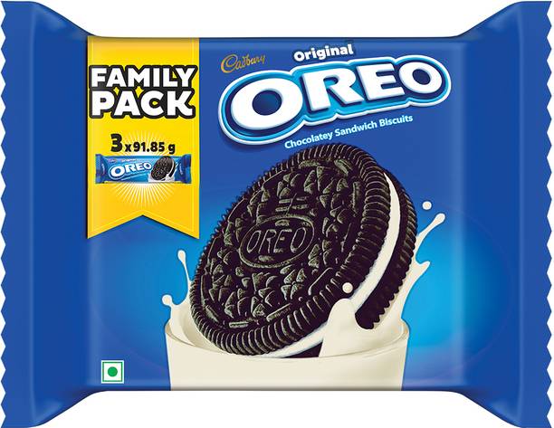 Cadbury Oreo Vanilla Flavour Cream Sandwich Biscuit