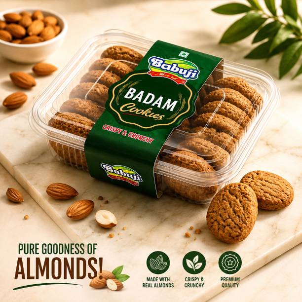Babuji Almond Crunch Delight Cookies_ACC78 Cookies