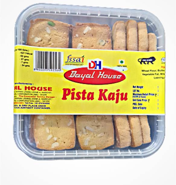 Dayal House pista kaju Cookies 250gm Cookies Biscuit