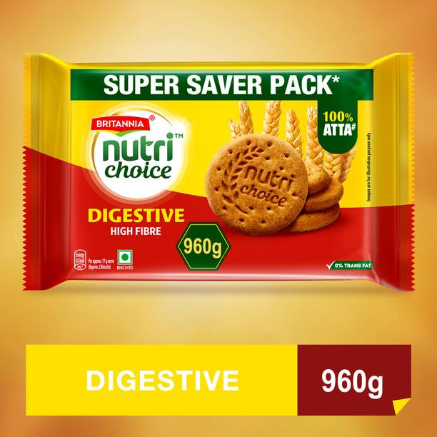 BRITANNIA Nutrichoice Digestive High Fiber Biscuit