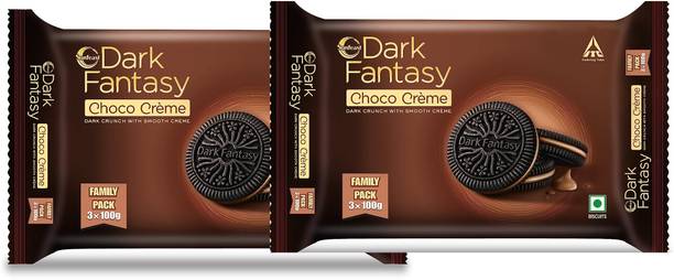 Sunfeast Dark Fantasy Choco Creme biscuit Cream Cracker Biscuit