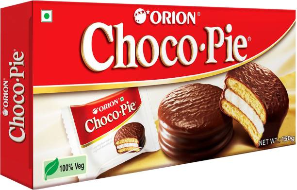 ORION Choco Pie Chocolate Coated Soft Cookies