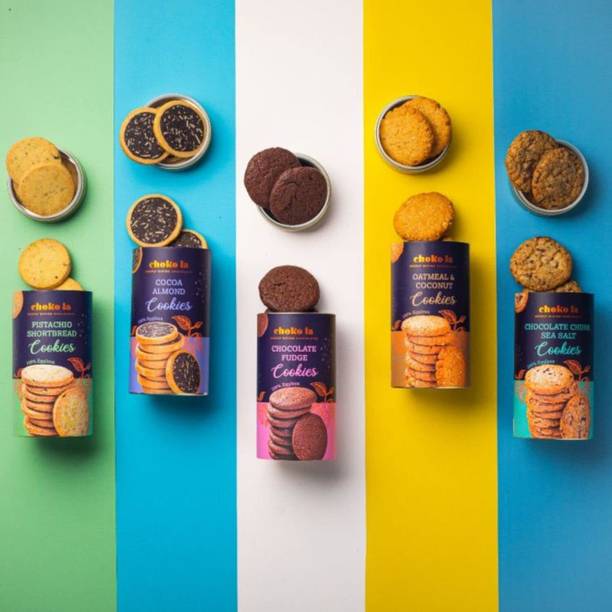 Choko La Assorted Cookies Gift Pack | Premium Gift for Special Occasions and Days Cookies Biscuit