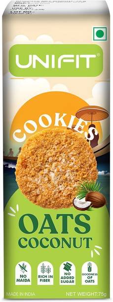 Unifit Oats Coconut Cookies | Healthy & Delicious | No Maida & No Added Sugar Cookies Biscuit