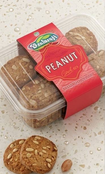 Babuji CrunchNut Delight Peanut Cookie_PC44 Cookies Biscuit