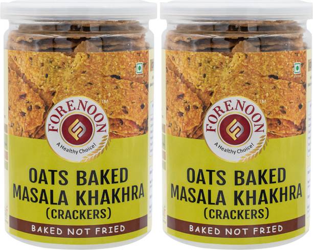 Fore Noon Oats Baked Masala Khakhra & Khakhra Cracker