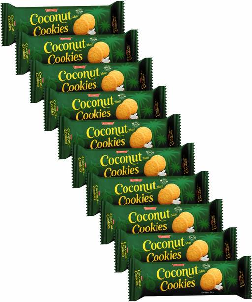 BAKEMATE Coconut Mate Cookies 900g|Crunchy Coconut Biscuits|Rich Coconuts| Tea Time Snack Cookies