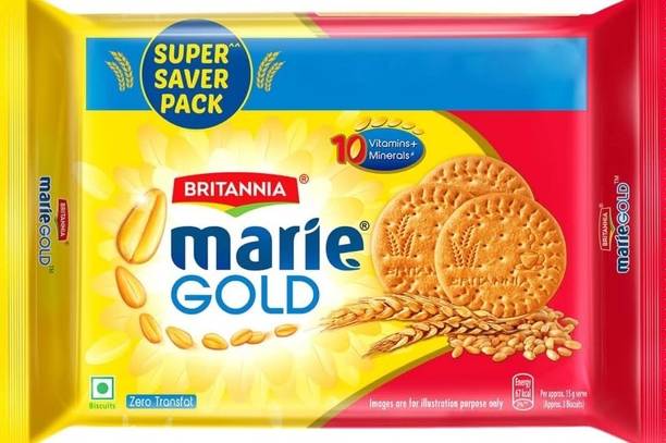 BRITANNIA Marie Gold Bakery Cookies Biscuit