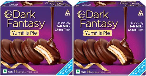 Sunfeast DARK FANTASY YUMMYPIE FILLS Cookies Biscuit