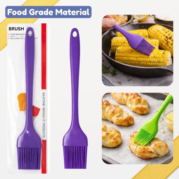 TruVeli FOOD GRADE T82 silicone smooth Flat Pastry Brush