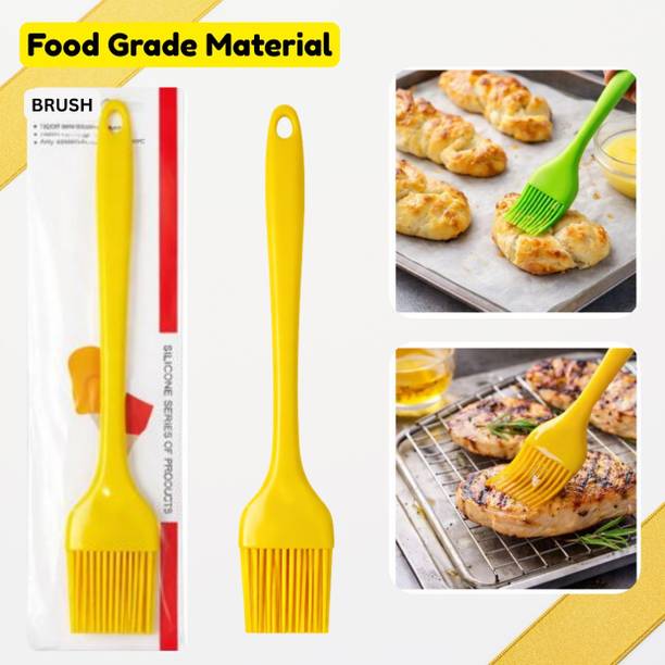TruVeli FOOD GRADE T45 silicone smooth Flat Pastry Brush