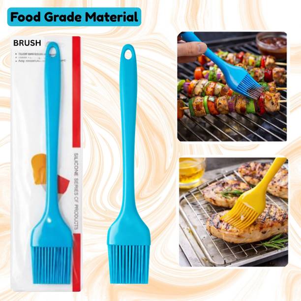TruVeli FOOD GRADE T79 silicone smooth Flat Pastry Brush
