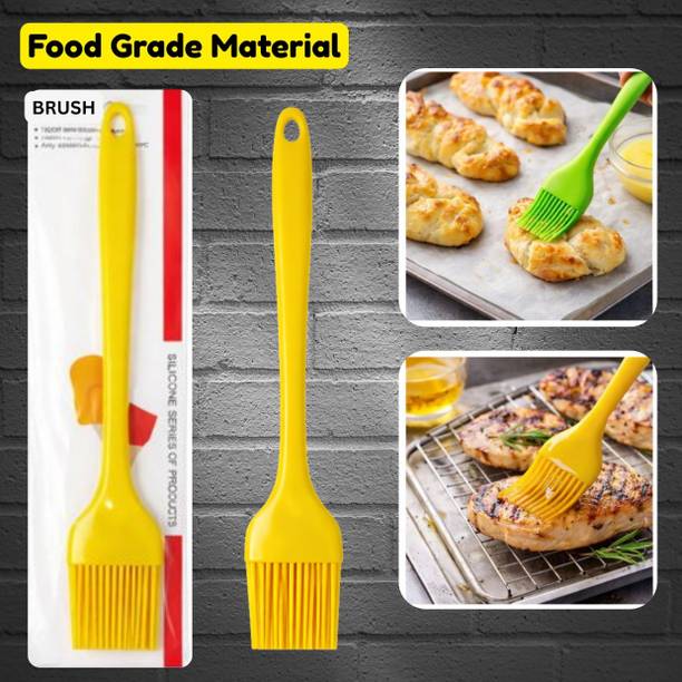 TruVeli FOOD GRADE T25 silicone smooth Flat Pastry Brush