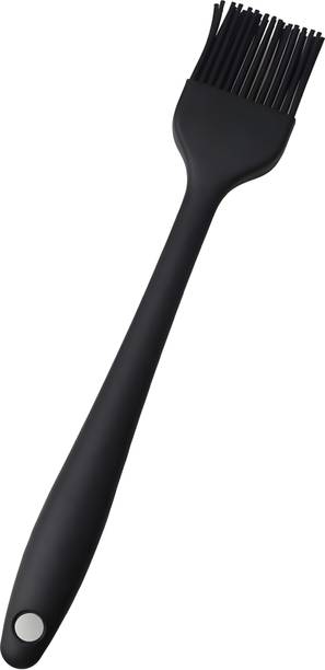 openZest Heat Resistant Flexible Basting Brush for basting meat, grilling applying glaze Silicone Flat Pastry Brush