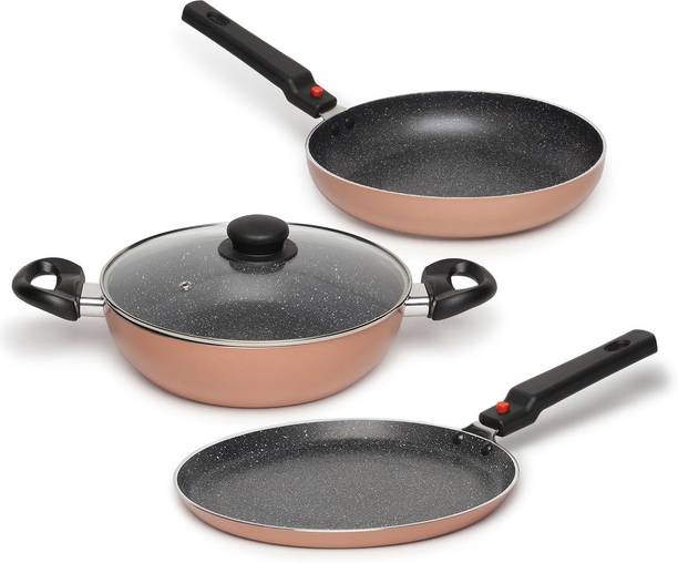 Prestige Festival Pack - Build Your Kitchen Induction Bottom Non-Stick Coated Cookware Set