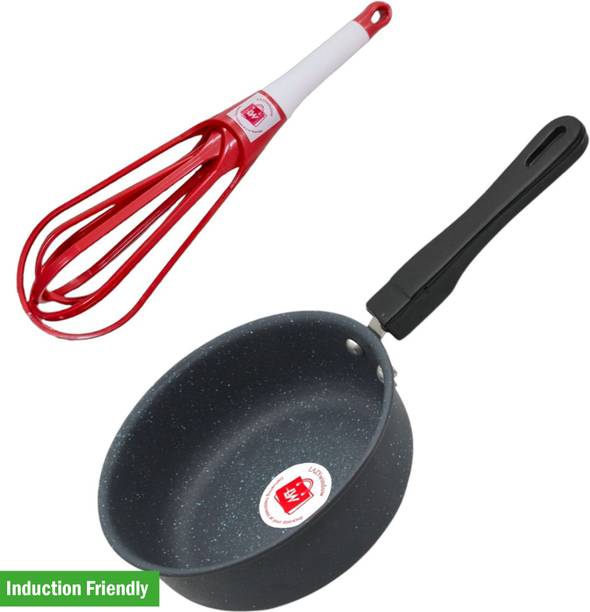 LAZYwindow Induction Bottom Non-Stick Coated Cookware Set