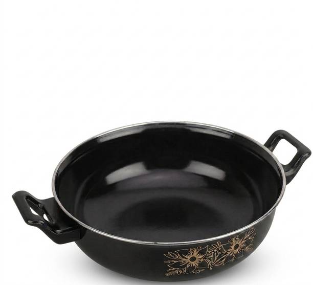 Jainpet Versatile Non-Stick Karahi for Gas and Induction Stoves Non-Stick Coated Cookware Set