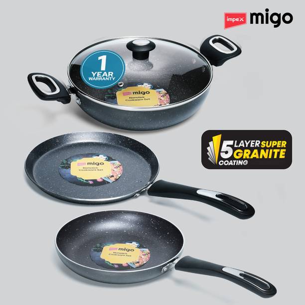 IMPEX Festival Gift Set FKT(G), 3mm Thickness, इंडक्शन बॉटम कुकवेयर सेट