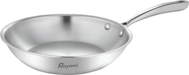 Punyami Triply Stainless Steel Frypan Durable Non-Stick Friendly Cookware Pan Induction Bottom Cookware Set