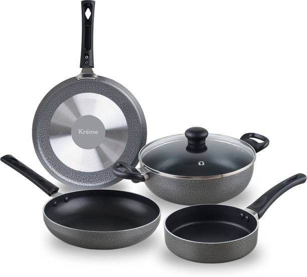 Kreme 4pcs Combo Non-Stick Coated Cookware Set