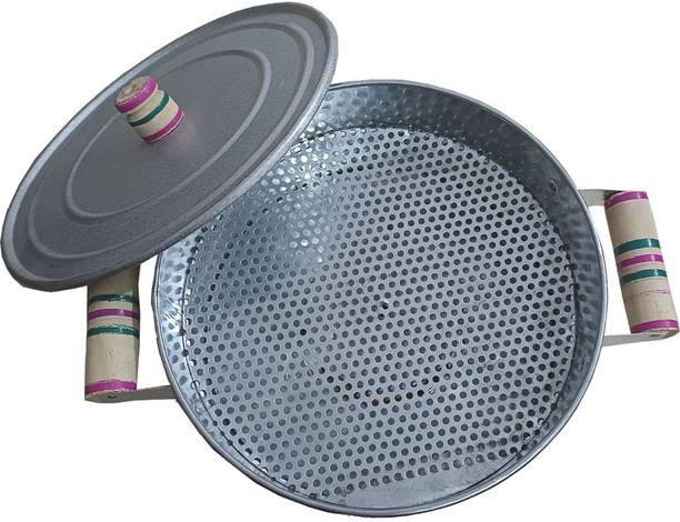 Nagda MULTIPURPOSE OVEN BATI PIZZA NAN TANDOOR MAKER BARBECUE MEDIUM SILVER Gas Grill