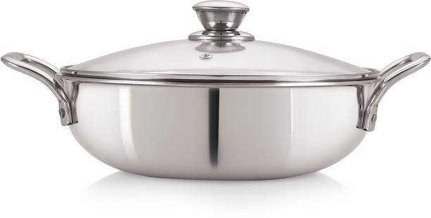 NIRLON Triply_KD24 इंडक्शन बॉटम कुकवेयर सेट