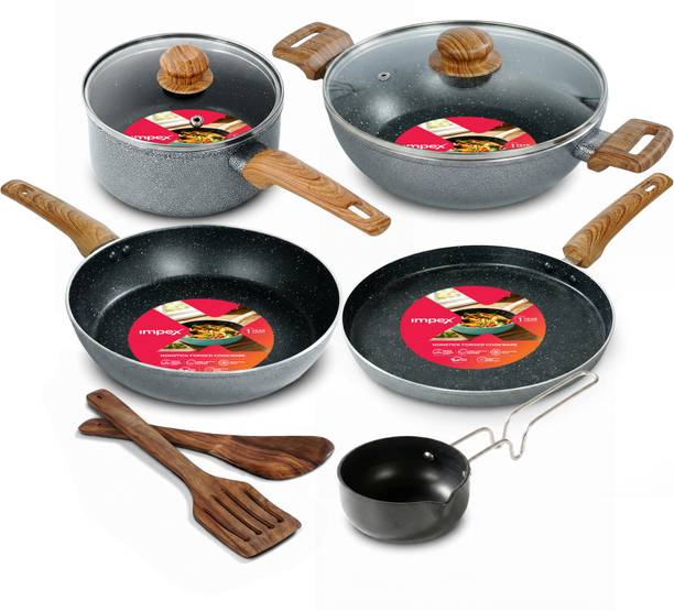 IMPEX EON FKTM 9 GH Induction Bottom Non-Stick Coated Cookware Set