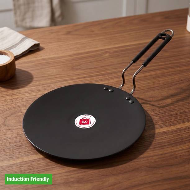 LAZYwindow Premium Quality Iron Roti Tawa Cookware Set