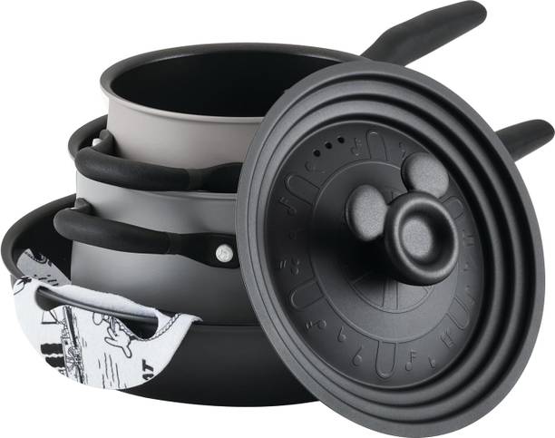 Meyer Induction Bottom Non-Stick Coated Cookware Set