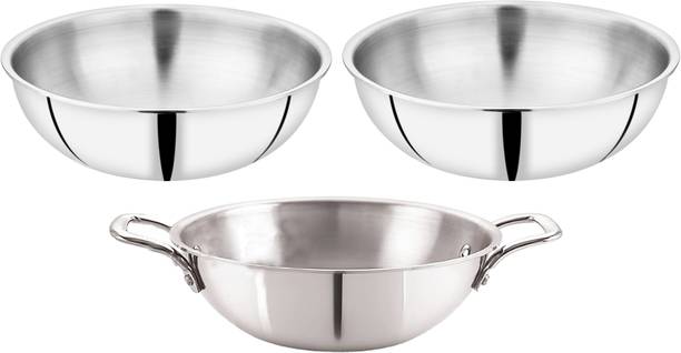 NIRLON Plus Triply Stainless Steel Cookware Combo Set Induction Bottom Cookware Set