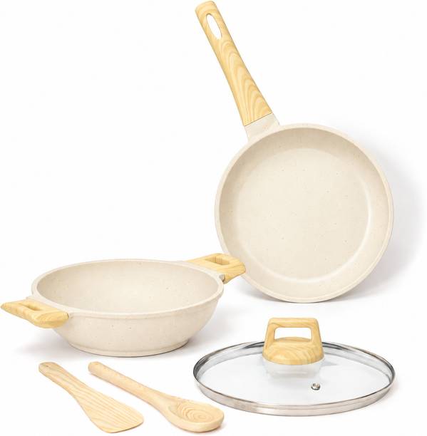 Kreme CeraStone Granite Induction Bottom Non-Stick Coated Cookware Set