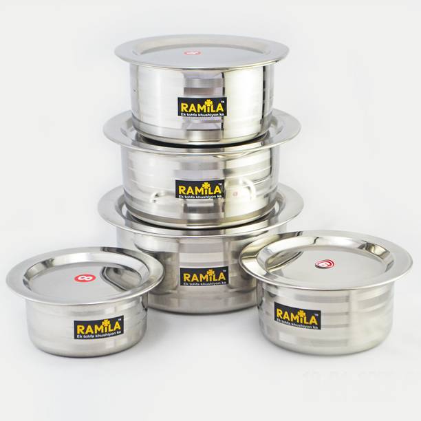 RAMILA Induction Bottom Cookware Set