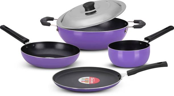 NAVRANG Non-Stick Coated Cookware Set