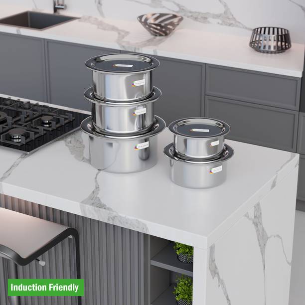 Vigneshgenix Induction Bottom Cookware Set