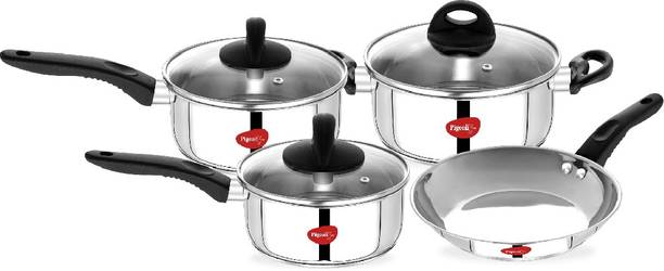 Pigeon Stainless Steel Essentials Induction Bottom Cookware Set