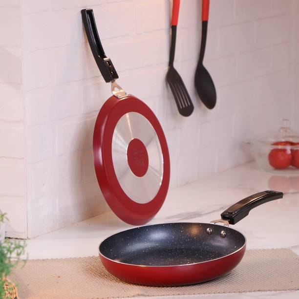 Flipkart SmartBuy 4 pc Non-Induction Bottom कुकवेयर सेट