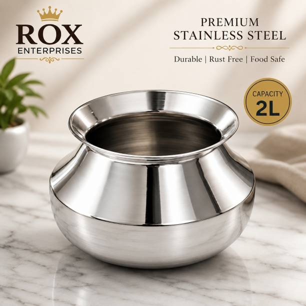 ROX enterprises Cookware 5 number Induction Bottom Cookware Set
