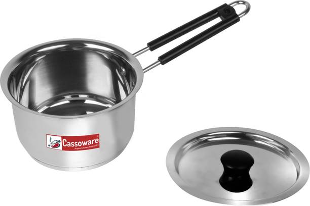 Cassoware Stainless Steel Sauce Pan With Lid Premium ...