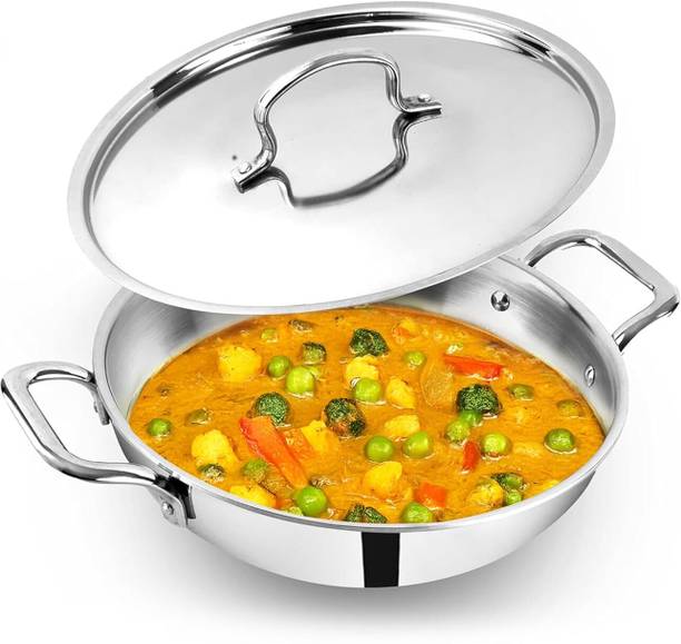 WAYMORE Kadhai 20 cm diameter with Lid 1.7 L capacity