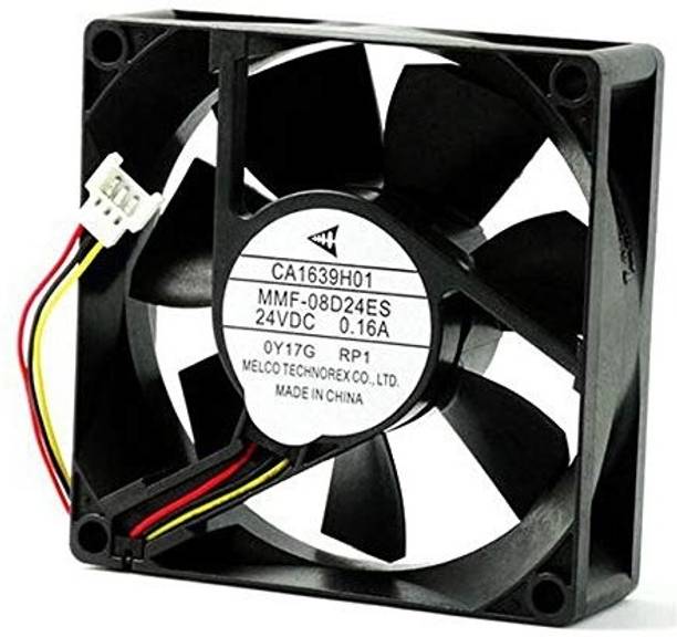 Enormity MMF-08D24ES Axial Fan 24V-0.16A DC Brushless Air Cooling Fan 8025mm 2Pin Cooler