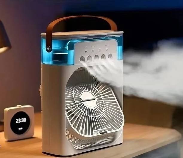 decozly Mini Table Fan 3 Mode Cooling Fan All in one Cooler