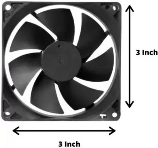 THE VINITRON Pack of 3 DC 12V Cooling Fan Cooler